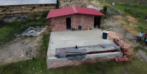Casalote De 640m² En Ráquira, Boyaca  Con Construcción Inicial