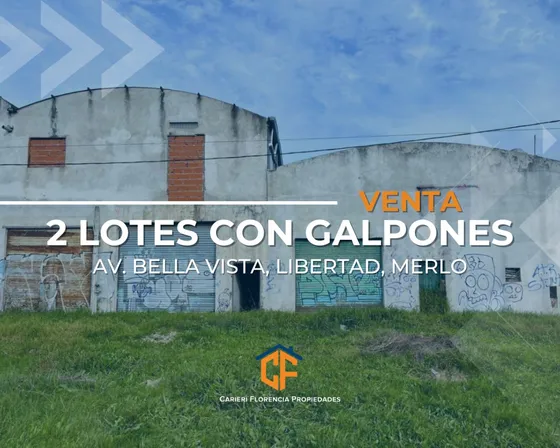 Dos Galpones, En Venta, En Zona Oeste Libertad 