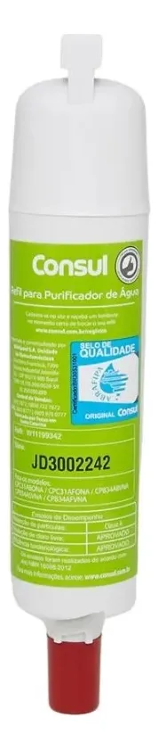 Refil Filtro Original Consul Cix06ax Cpc31 Cpb34 W11199342