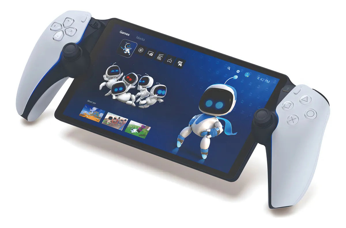 Reprodutor Remoto Playstation Portal Para Console Ps5 Cor Branco - Imagem 4