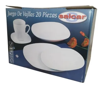 Juego de vajilla mercado libre sale