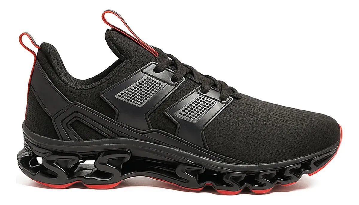 Tênis Masculino Sandrini V 12 Molas  Sport Confortável