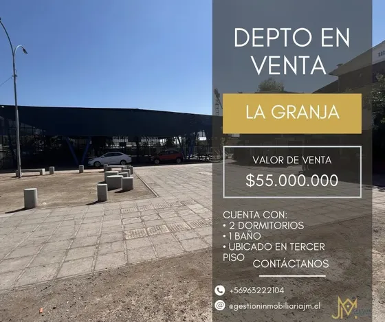 Venta Departamento 2hab 1ba La Granja