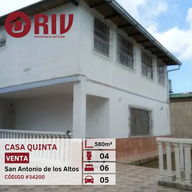 En Venta Casa Moderna San Antonio De Los Altos Riv