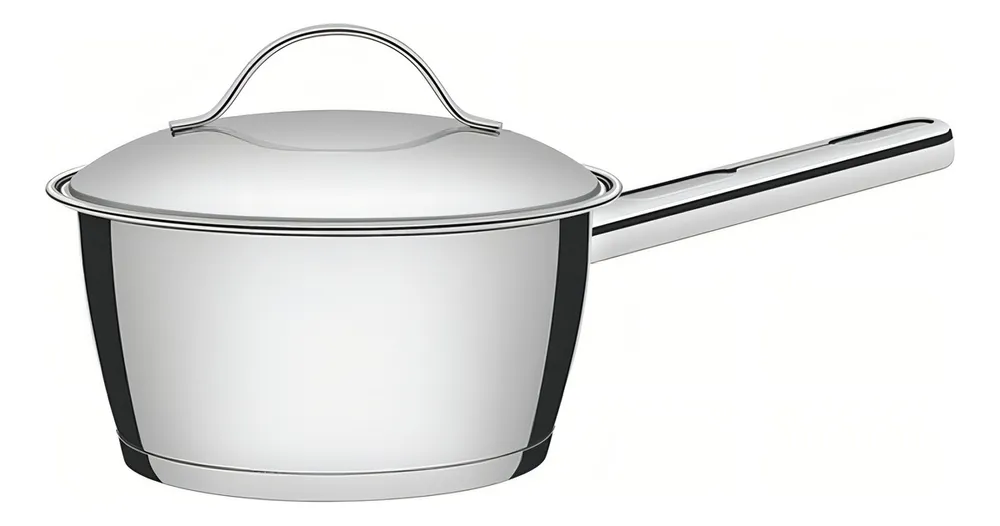 Jogo De Panelas Tramontina Inox Allegra 10p Com Pegador