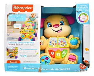 Perrito andadera de aprendizaje fisher price sale