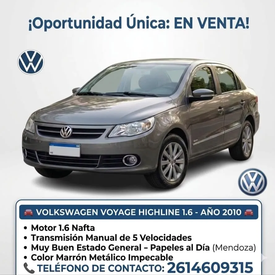Volkswagen Voyage 1.6 Highline 101cv