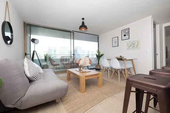 Departamento Amoblado En Arriendo De 2 Dorm. En Las Condes