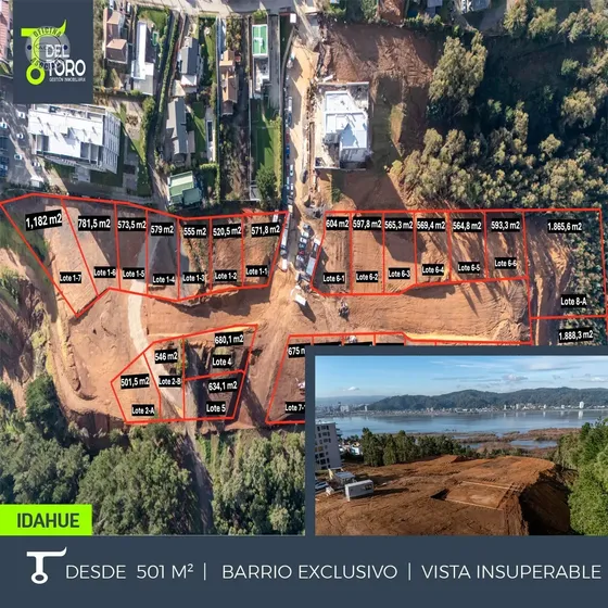 Sitios En Venta En Idahue, En San Pedro De La Paz