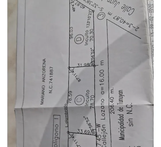 Lote Para Construir Casa O Deposito
