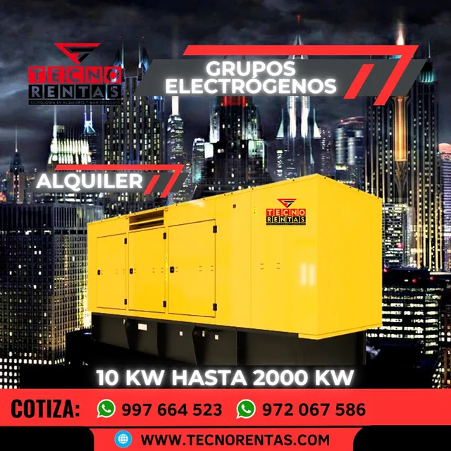 Alquiler De Grupos Electrogenos Huancayo