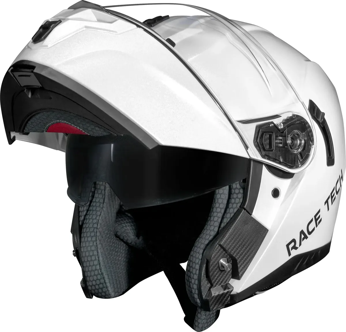 Capacete Robocop Race Tech Signal Articulado Escamoteável — foto 4