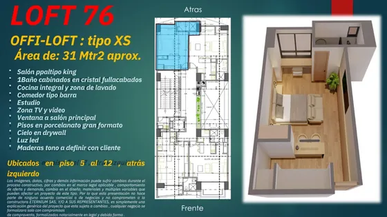 Loft En Laureles Santa Teresita Para Arrendo Por Dias Para Estrenar