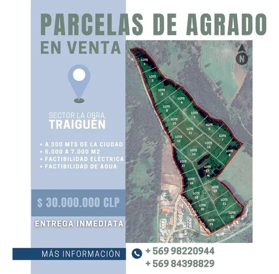 Parcelas De Agrado En Traiguén