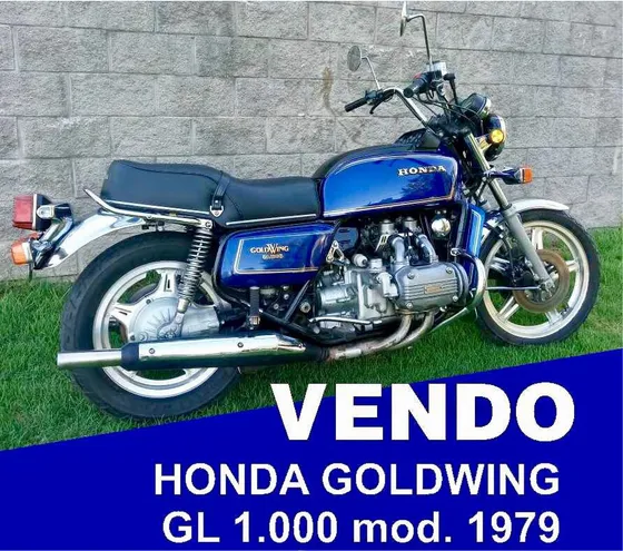 Honda Goldwing Gl 1000 Original De Fabrica