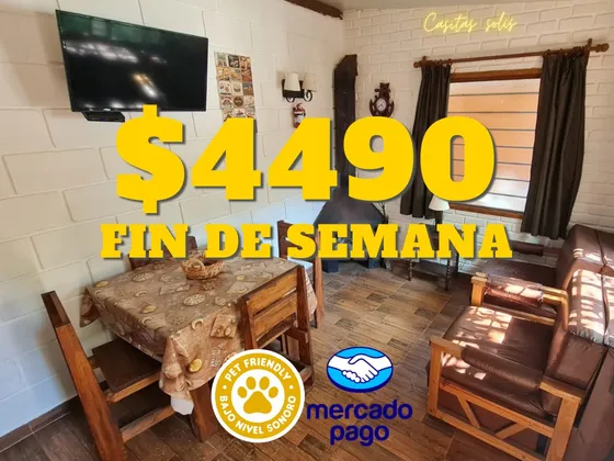 Alquilo Casa Piriapolis 4 Personas Con Estufa A Leña Y Parrillero