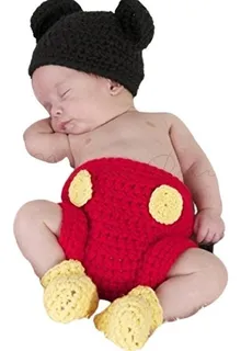 Traje de mickey tejido sale