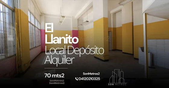 Local Depósito Alquiler El Llanito 70 Mts2 Sonmetros2 B-9qnx 0206