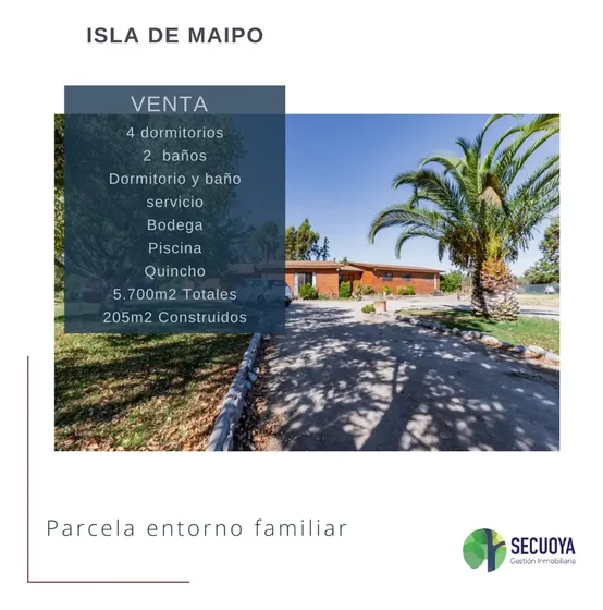 Parcela Con Piscina, Casa De Invitados Y Paneles Solares