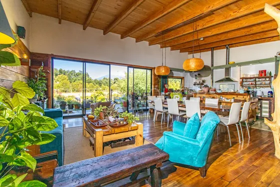 Casa En Parcela Vista Al Volcán.