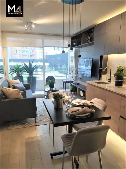 Departamento Nuevo A Estrenar En Venta De 2d En Santiago.