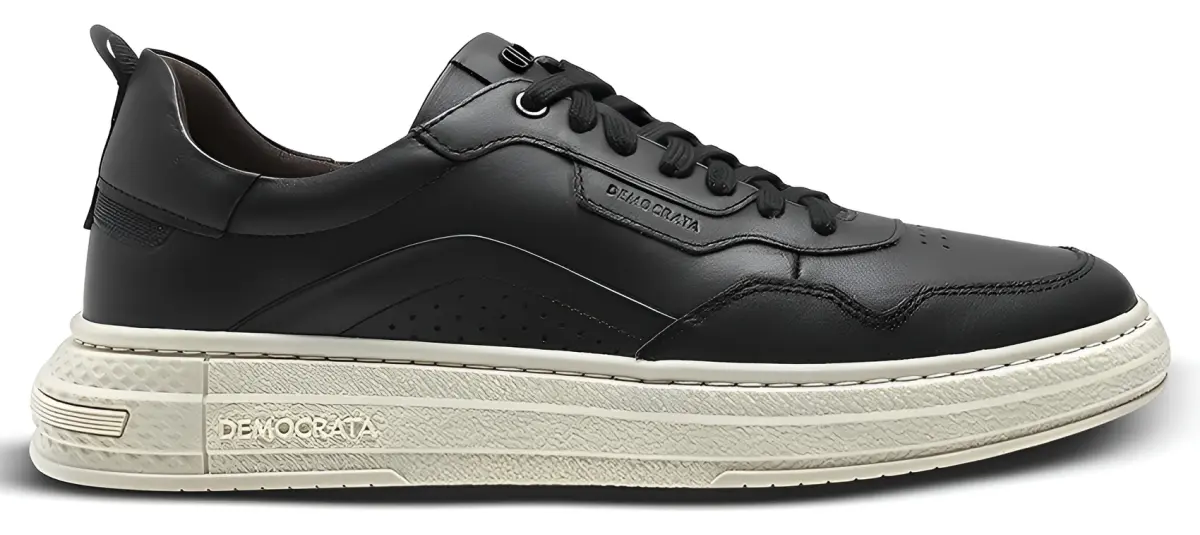 Tenis Masculino Democrata Jake Sapatenis Com Cadarço Casual