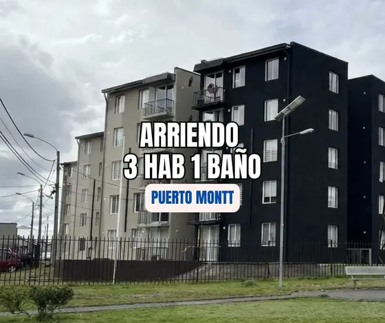 Arriendo Departamento 3 Hab. En Puerto Montt (164249)