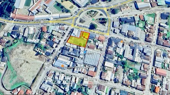 Gran Terreno Comercial En Pleno Centro De Panguipu...