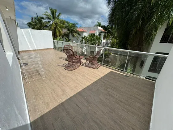 Apartamento Amueblado En Boca Chica