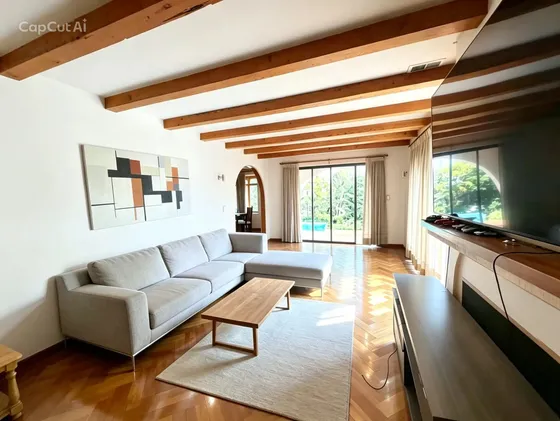 Arriendo Casa En San Damián/5d+4b+servicio/piscina Jardín