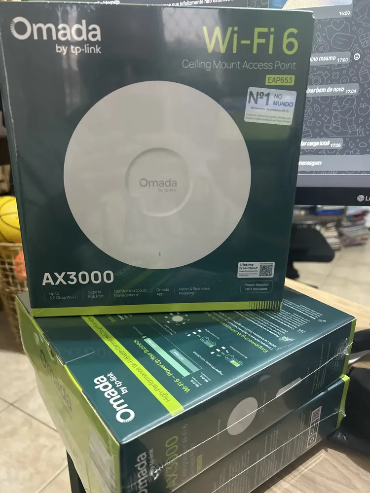 Access Point Tp-link Omada Eap653 Wi-fi 6 Ax3000 3000mbps
