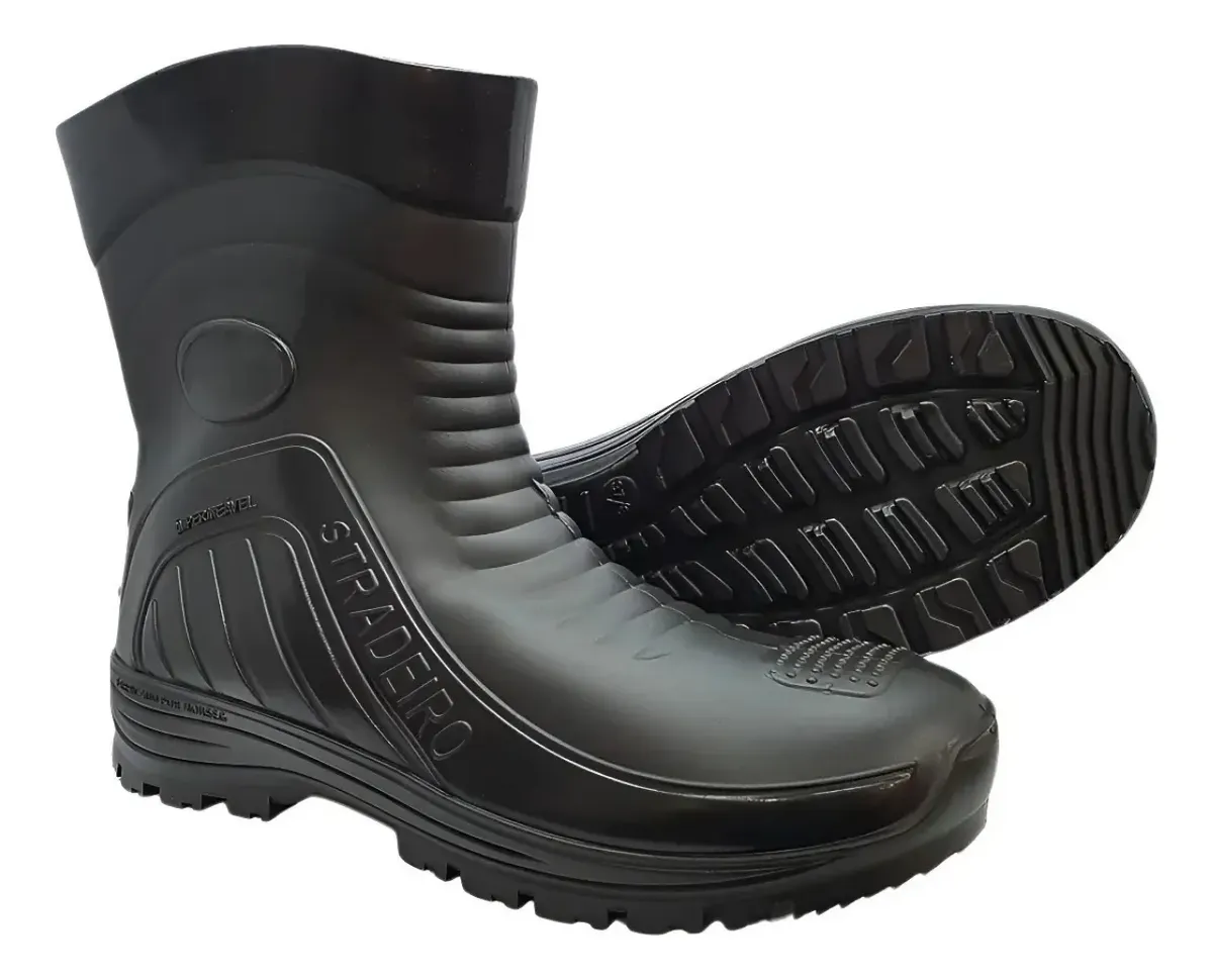 Bota Chuva Impermeavel Motociclista Moto Motoboy Motoqueiro