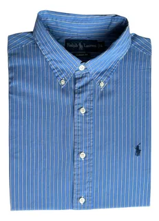 Camisa negra ralph lauren hotsell