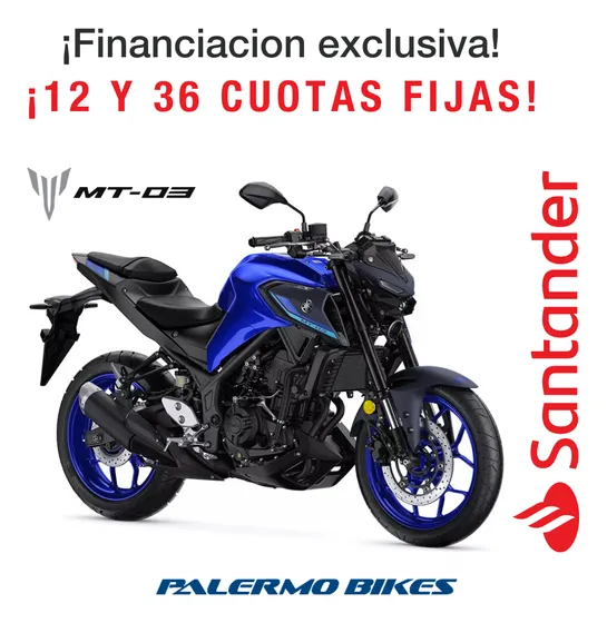 Yamaha Mt 03 Abs Nueva Linea Entrega Inmediata Palermo Bikes