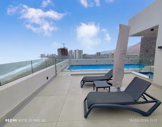 Se Arrienda Departamento Nuevo En Edificio I Q Playa Brava
