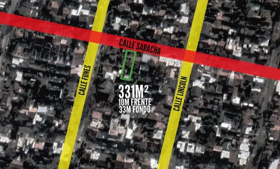 Terreno En Venta - 331mts2 - Castelar Norte