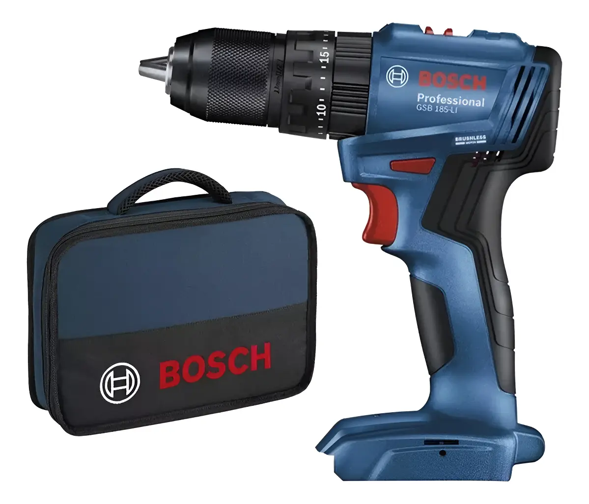 Furadeira Parafusadeira Impacto 18v Gsb 185 Li Bosch Sem Bateria