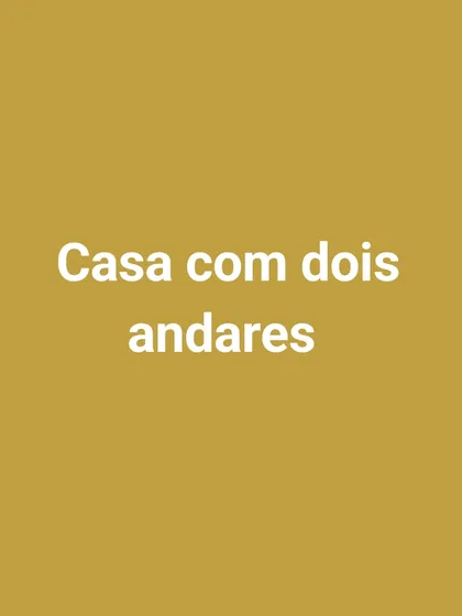 Casa Térreo E Primeiro Andar, Com Garagem Para Dois Carros.