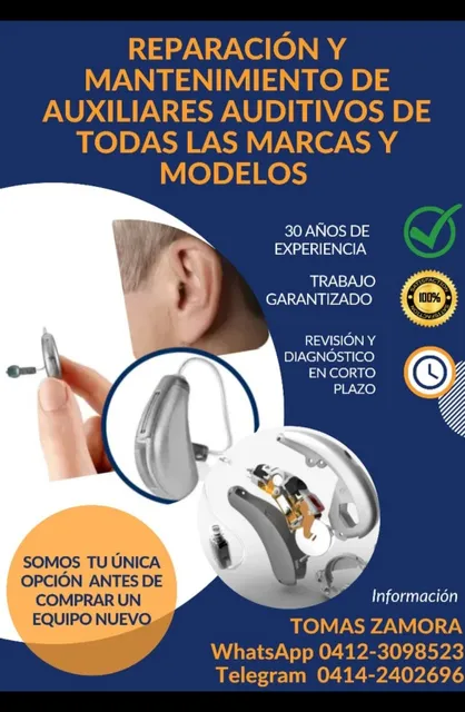 Reparación Y Mantenimiento De Auxiliares Autidivos