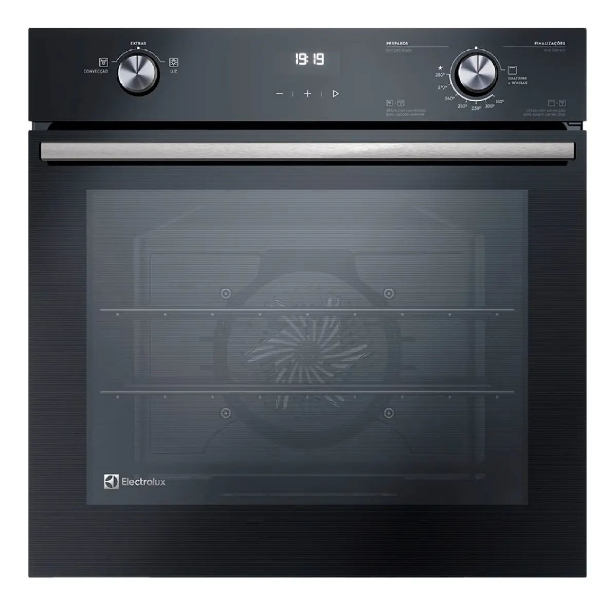 Forno De Embutir Gás 1700w 60x60x61cm 80l Electrolux