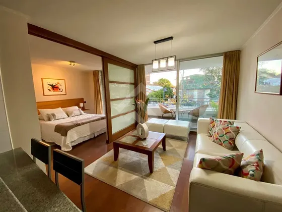 Departamento En Venta De 1 Dorm. En Providencia