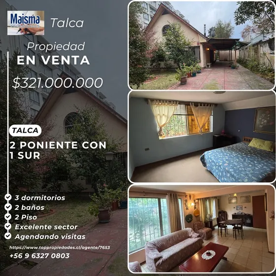Casa Céntrica 2 Poniente Con 1 Sur