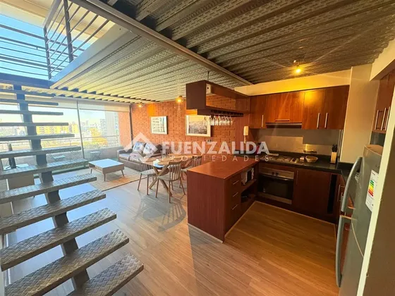 Loft En Venta De 1 Dormitorio+ Esta+bod, Metro Manue