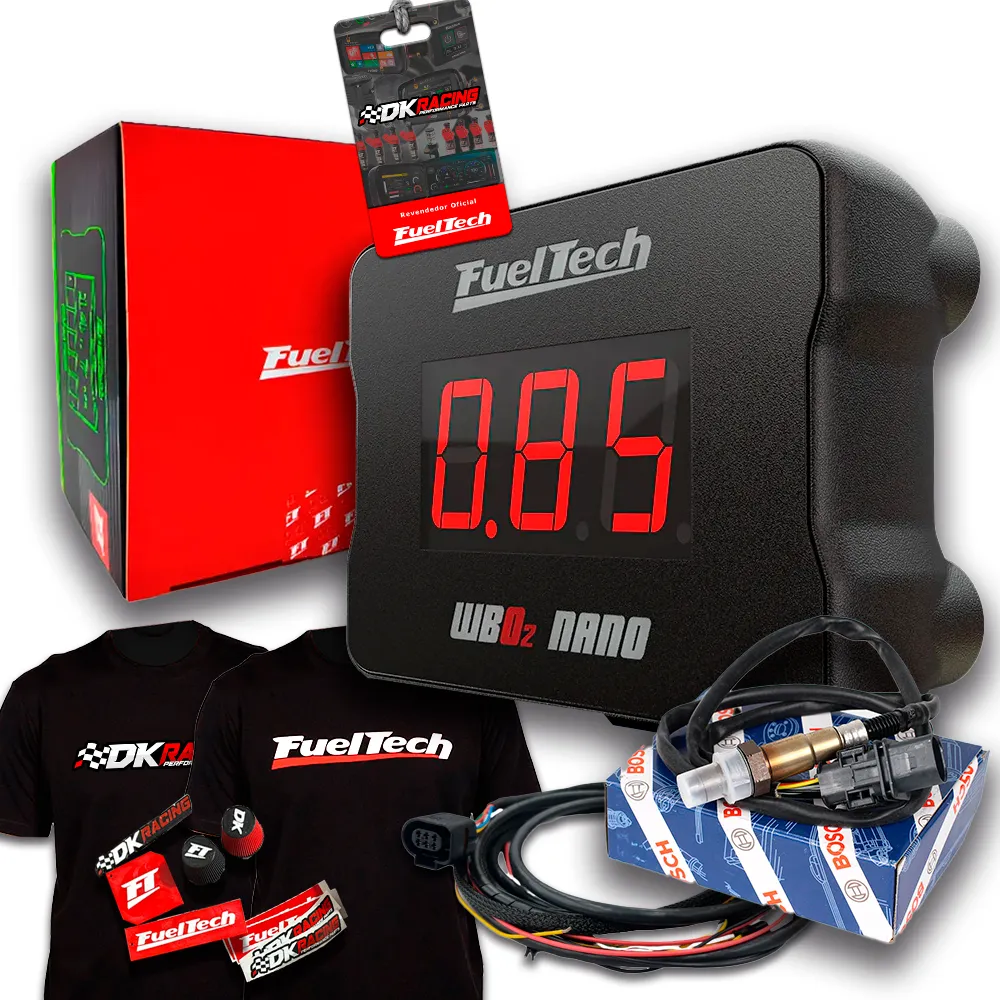 Kit Fueltech Wideband Nano Wb-o2 + Chicote + Sonda Bosch 4.9