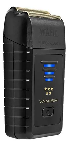 Rasuradora Wahl Vanish Afeitadora Recargable Profesional Color Negro