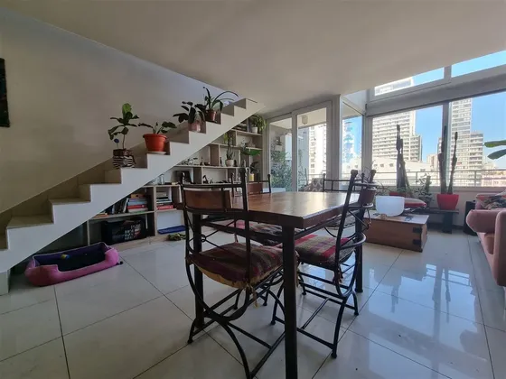 Departamento En Venta De 1 Dorm. En Santiago