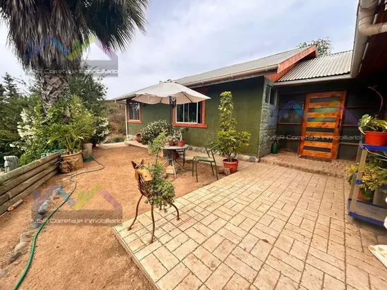 Vendo Parcela En Melipilla Con  Casa Estilo Rustico Moderno