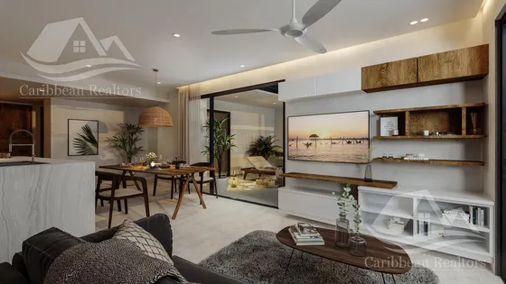 Departamento En Venta En Central Park Lagunas Tulum Mpy4079