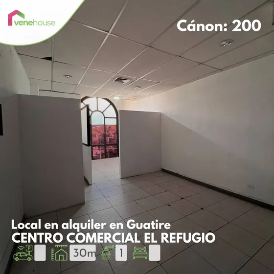 Local En Alquiler Centro Comercial El Refugio, Guatire 