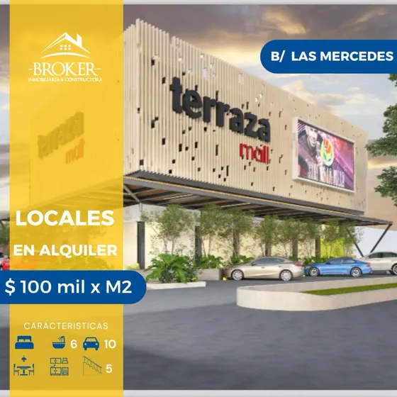 Se Alquilan Locales Comerciales Barrio Las Mercedes
